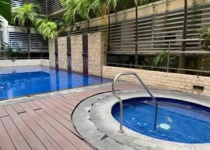 Pasay 1br Family Staycation With Parking In 150 Newport Boulevard Near World & Naia T3 4* マニラ市